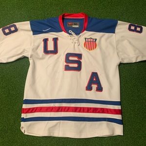Patrick Kane USA Olympic Hockey #88 Jersey